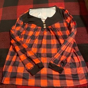 Plaid Women’s Top